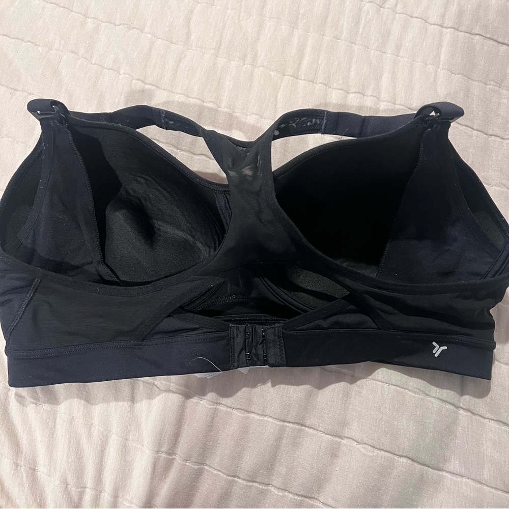 Old Navy Maternity High Support Nursing Sports Bra Black Jack Size 38 DD - Picture 8 of 12